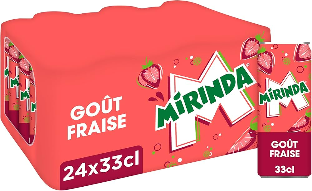 MIRANDA FRAISE 33 CL PAR 24 PCS