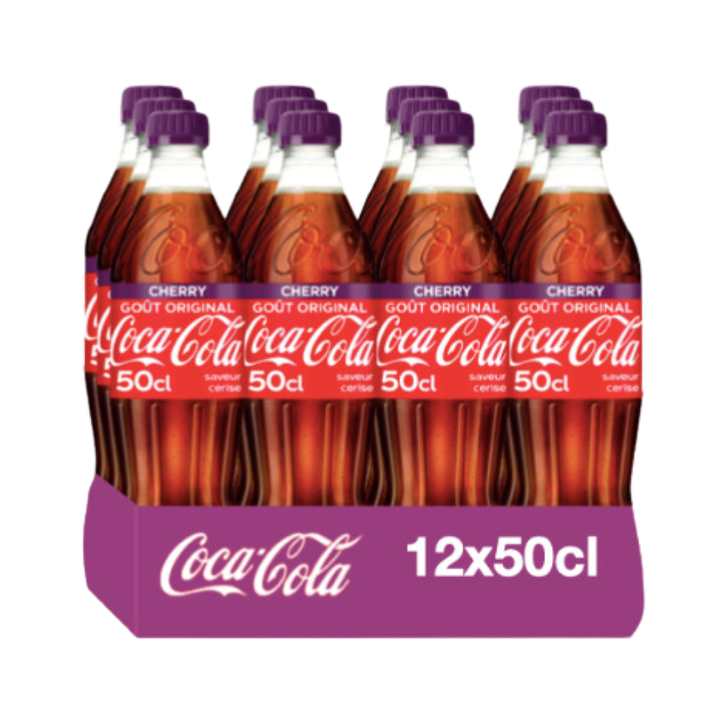 COCA CHERRY 50 CL PAR12 PCS