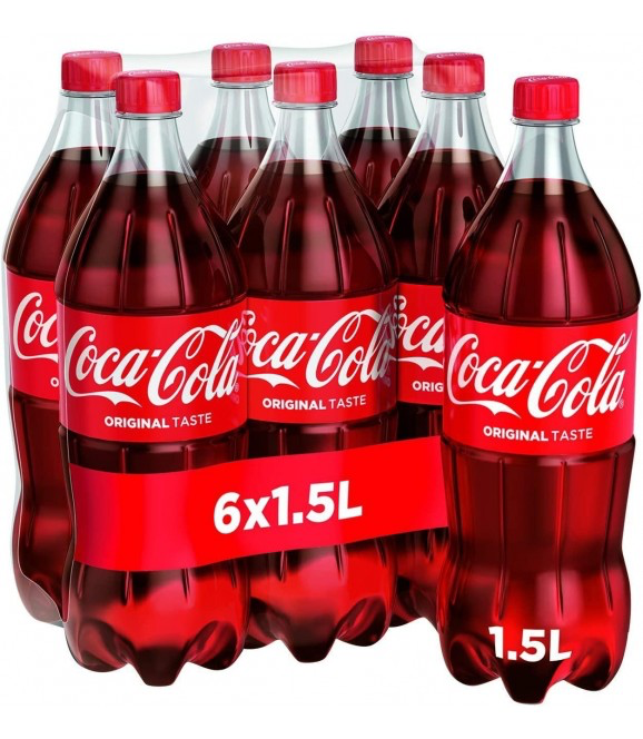 COCA COLA 1,5L PAR 6 PCS