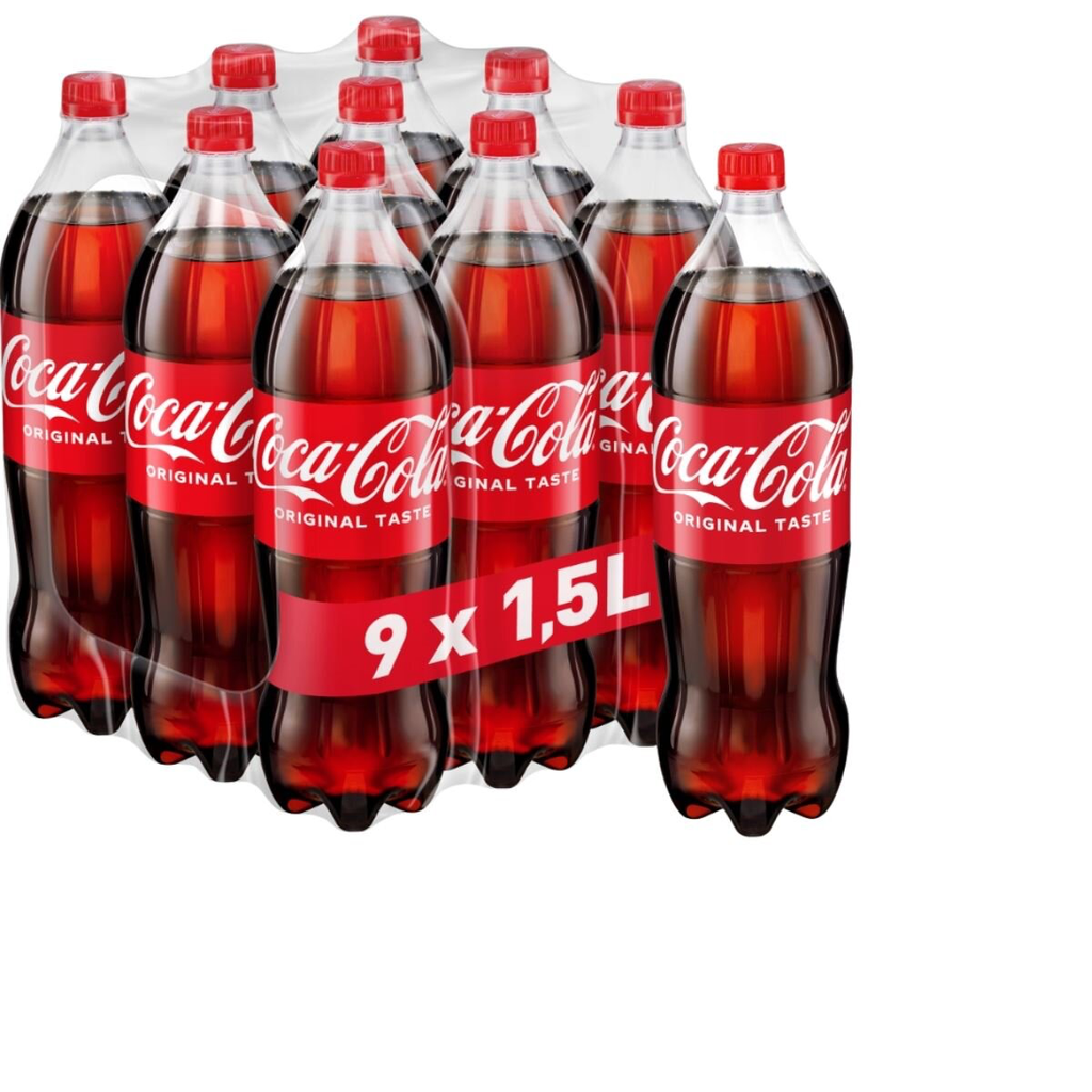 COCA COLA 1,5L PAR 9 PCS