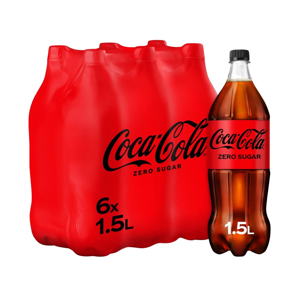 COCA ZERO 1,5L PAR 6 PCS