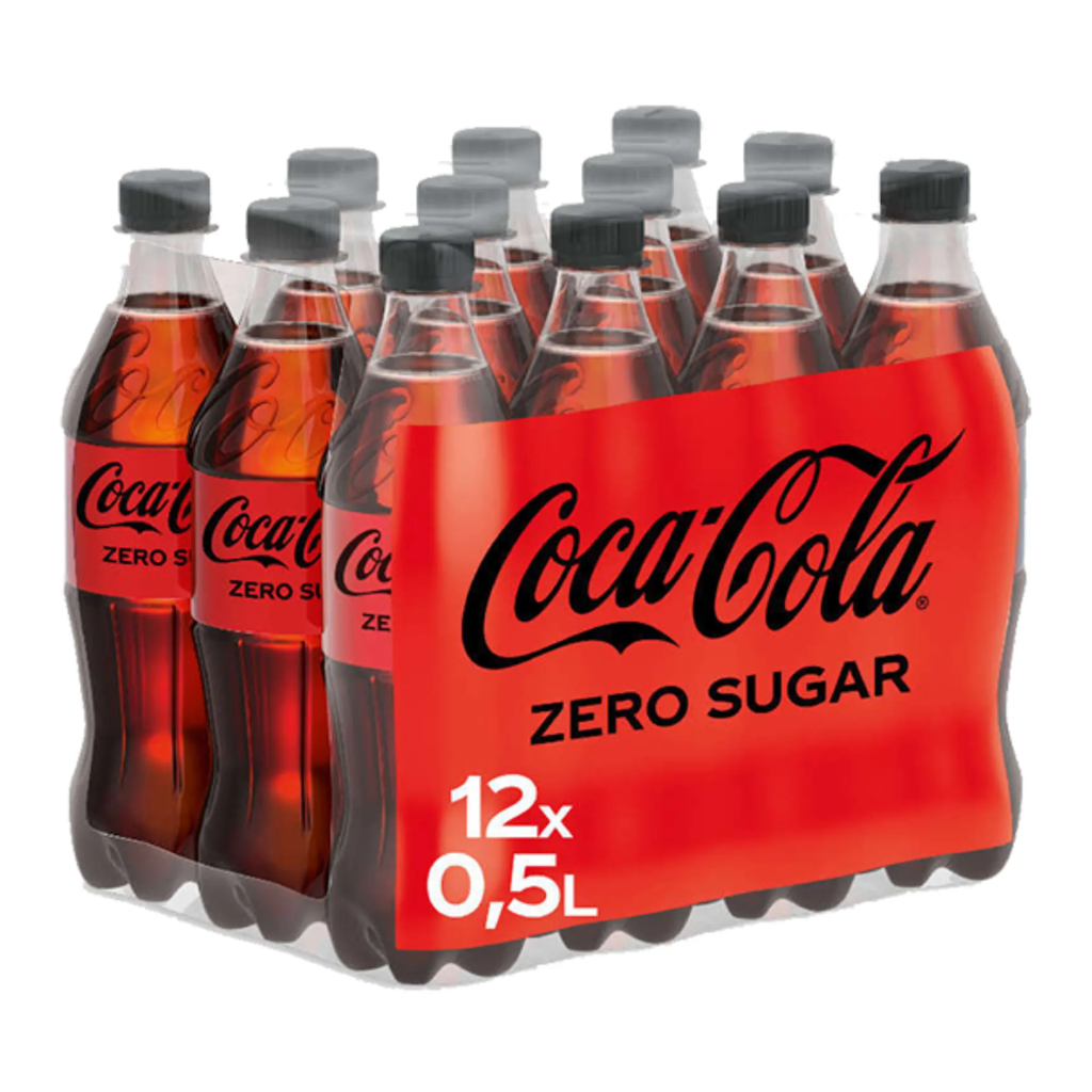 COCA ZERO 50 CL PAR 12 PCS
