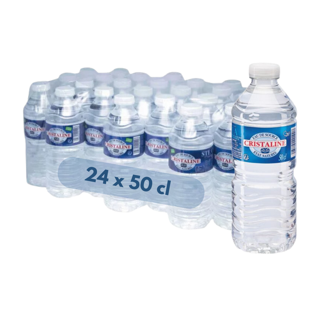 EAU SOURCE NAT (PET 50CLx24) CRISTALINE