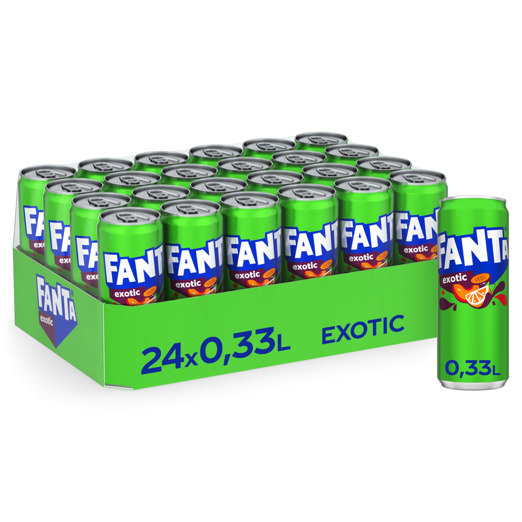 FANTA EXOTIQUE 33CL PAR 24 PCS EU