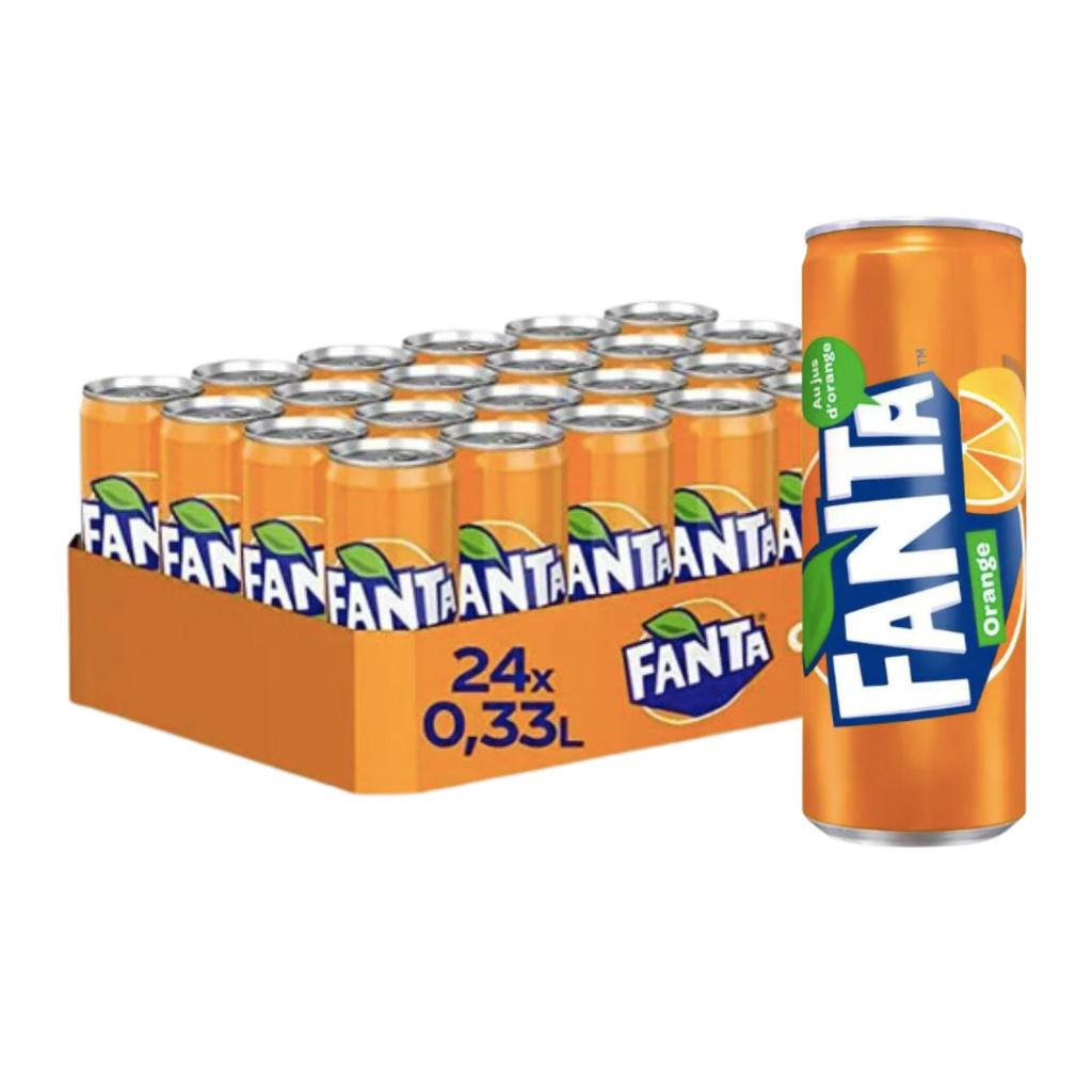 FANTA ORANGE 33CL PAR 24 PCS EU