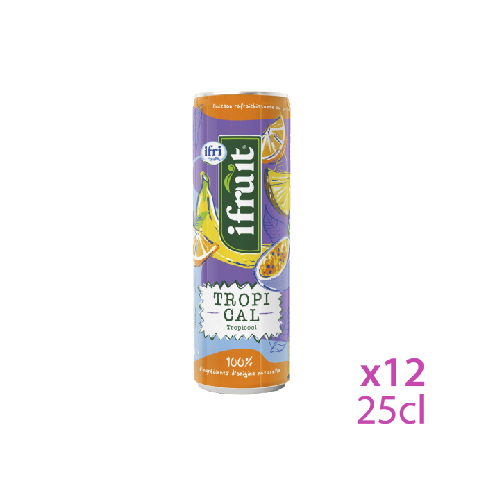IFRUIT TROPICAL CAN 25CL PAR 12 AL