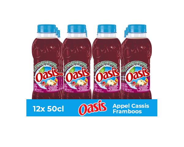 OASIS POMME CASSIS FRAMBOISE 50 CL PAR 12 PCS