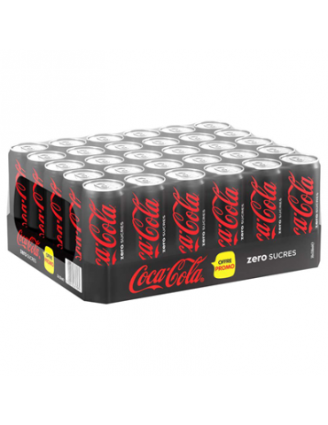 COCA COLA ZERO 33 CL PAR 30 PCS